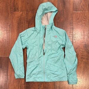The North Face Light Blue Hooded Jacket